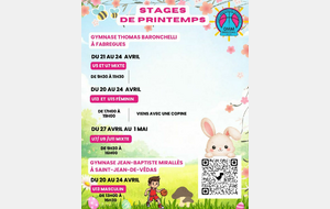 STAGE PRINTEMPS 2025/2026 U7/U9/U11 (2020-2019-2018-2017-2016-2015)